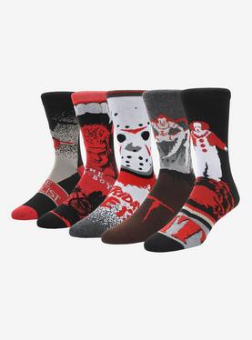 Warner Bros. Horror Icons Sock Set, , hi-res